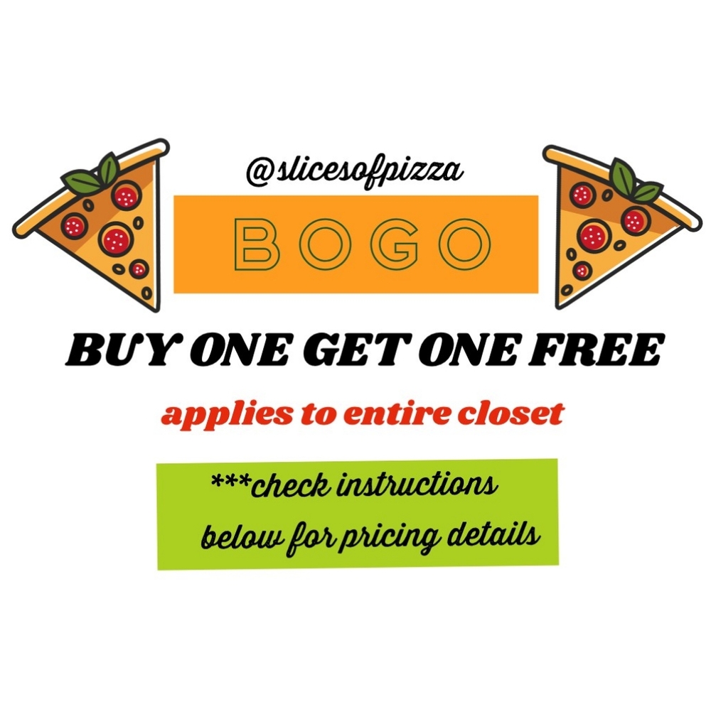 BOGO SALE INFO